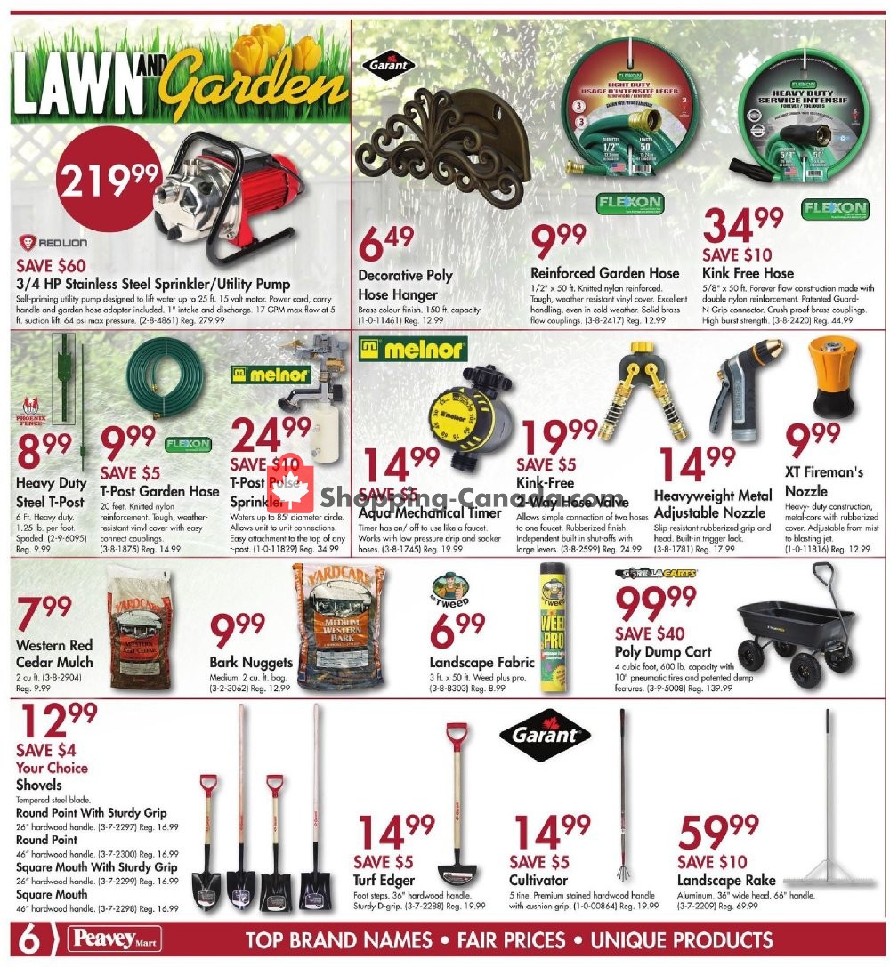 Peavey Mart flyer from Friday June 28, 2019 to Sunday July 7, 2019 - page 6