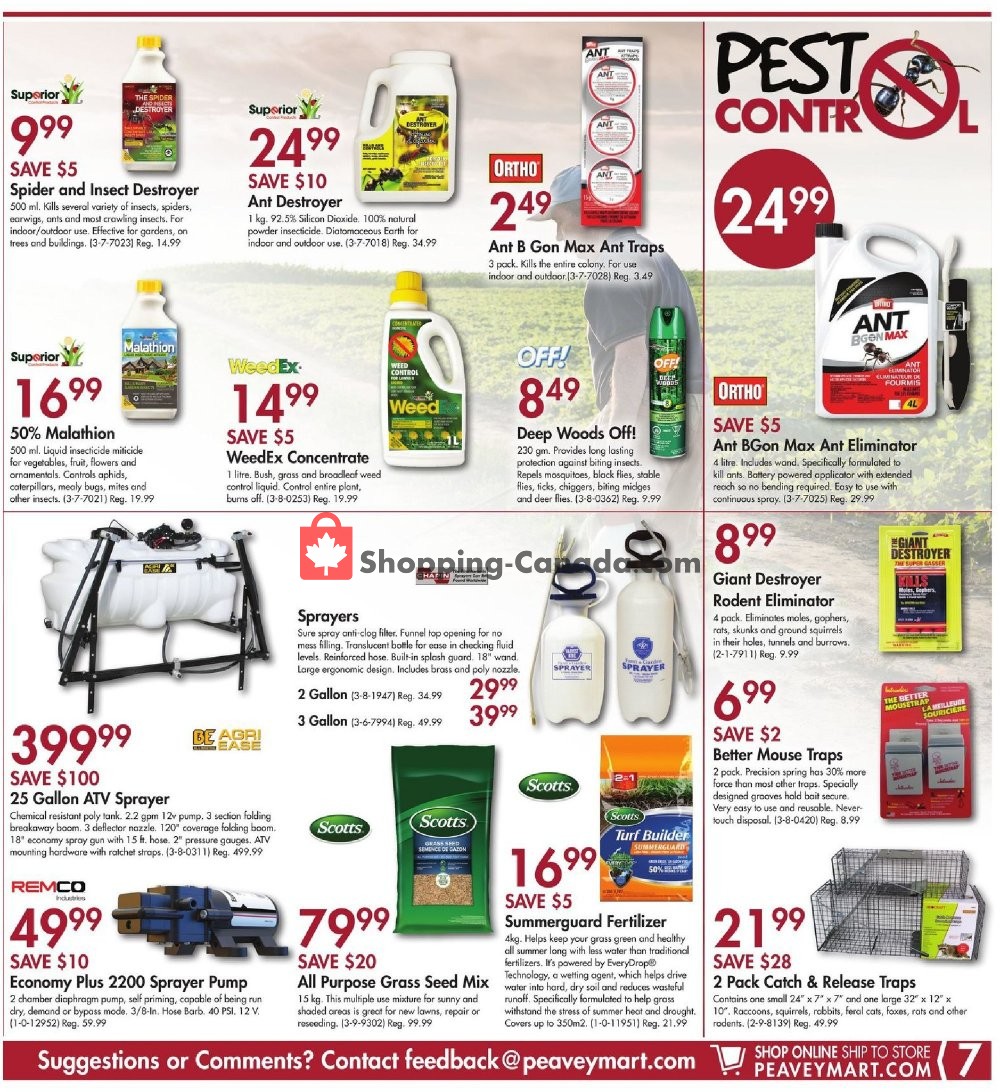 Peavey Mart flyer from Friday June 28, 2019 to Sunday July 7, 2019 - page 7