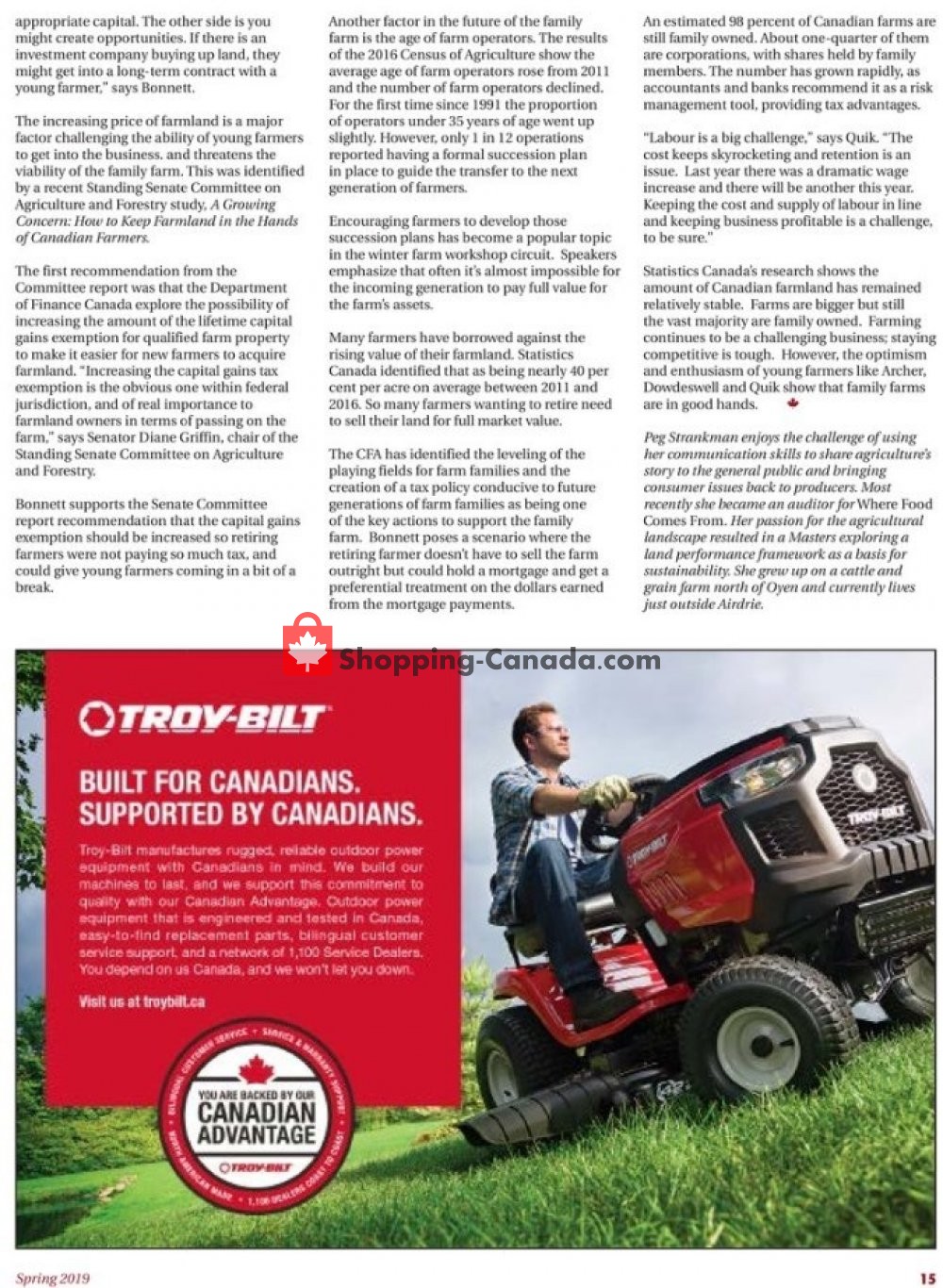 Peavey Mart flyer from Friday April 12, 2019 to Friday May 10, 2019 - page 15