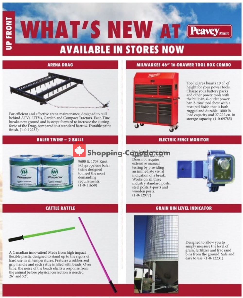 Peavey Mart flyer from Friday April 12, 2019 to Friday May 10, 2019 - page 6
