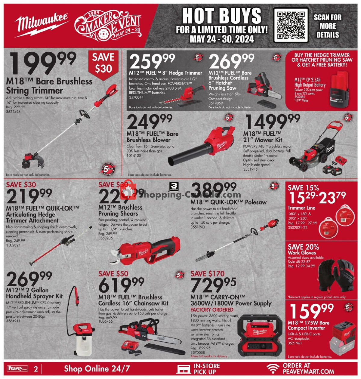 Peavey Mart flyer from Friday May 24, 2024 to Thursday May 30, 2024 - page 3