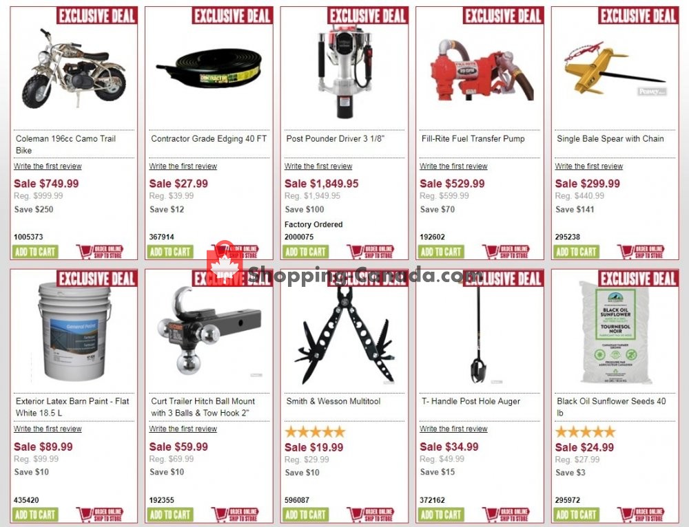 Peavey Mart flyer from Monday August 12, 2019 to Tuesday August 13, 2019 - page 4