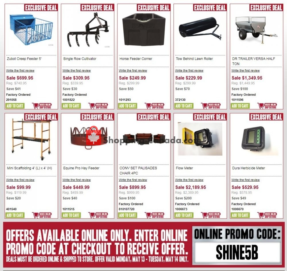 Peavey Mart flyer from Monday May 13, 2019 to Tuesday May 14, 2019 - page 4