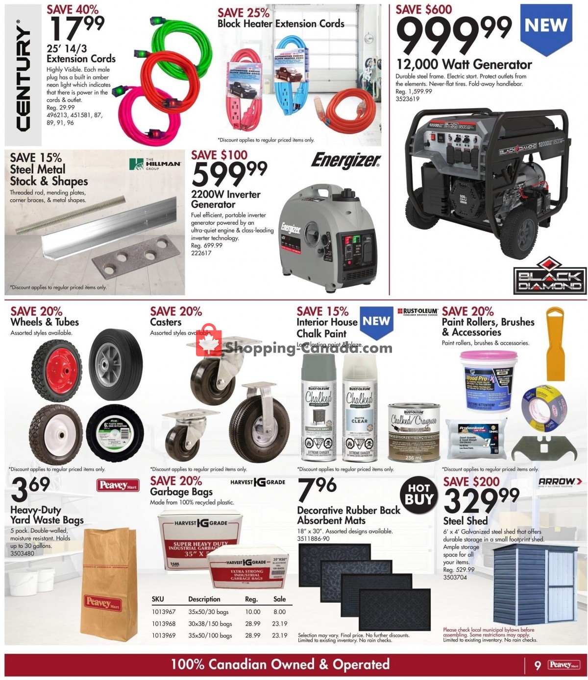 Peavey Mart flyer from Thursday October 7, 2021 to Thursday October 14, 2021 - page 10
