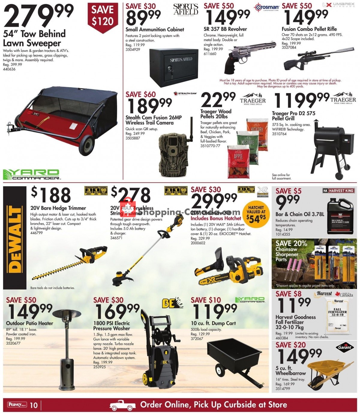 Peavey Mart flyer from Thursday October 7, 2021 to Thursday October 14, 2021 - page 11