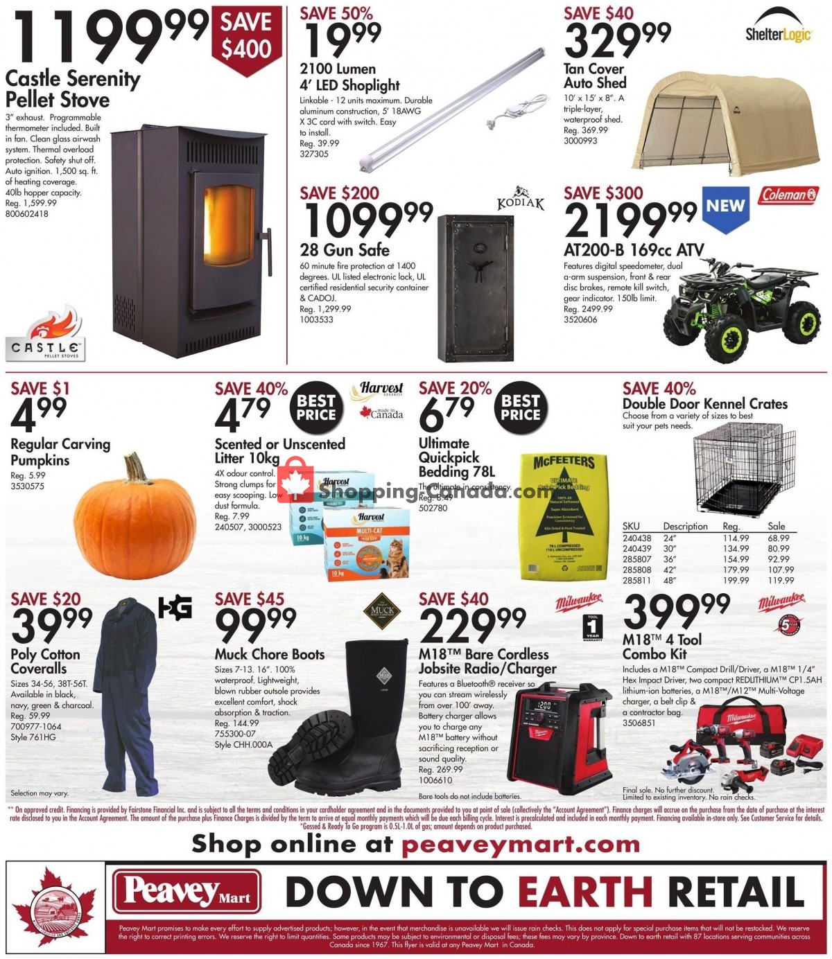 Peavey Mart flyer from Thursday October 7, 2021 to Thursday October 14, 2021 - page 13