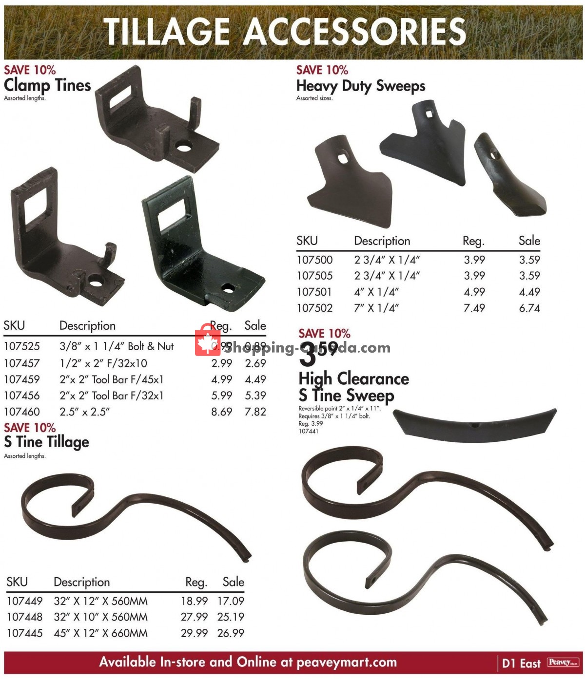 Peavey Mart flyer from Thursday October 7, 2021 to Thursday October 14, 2021 - page 14