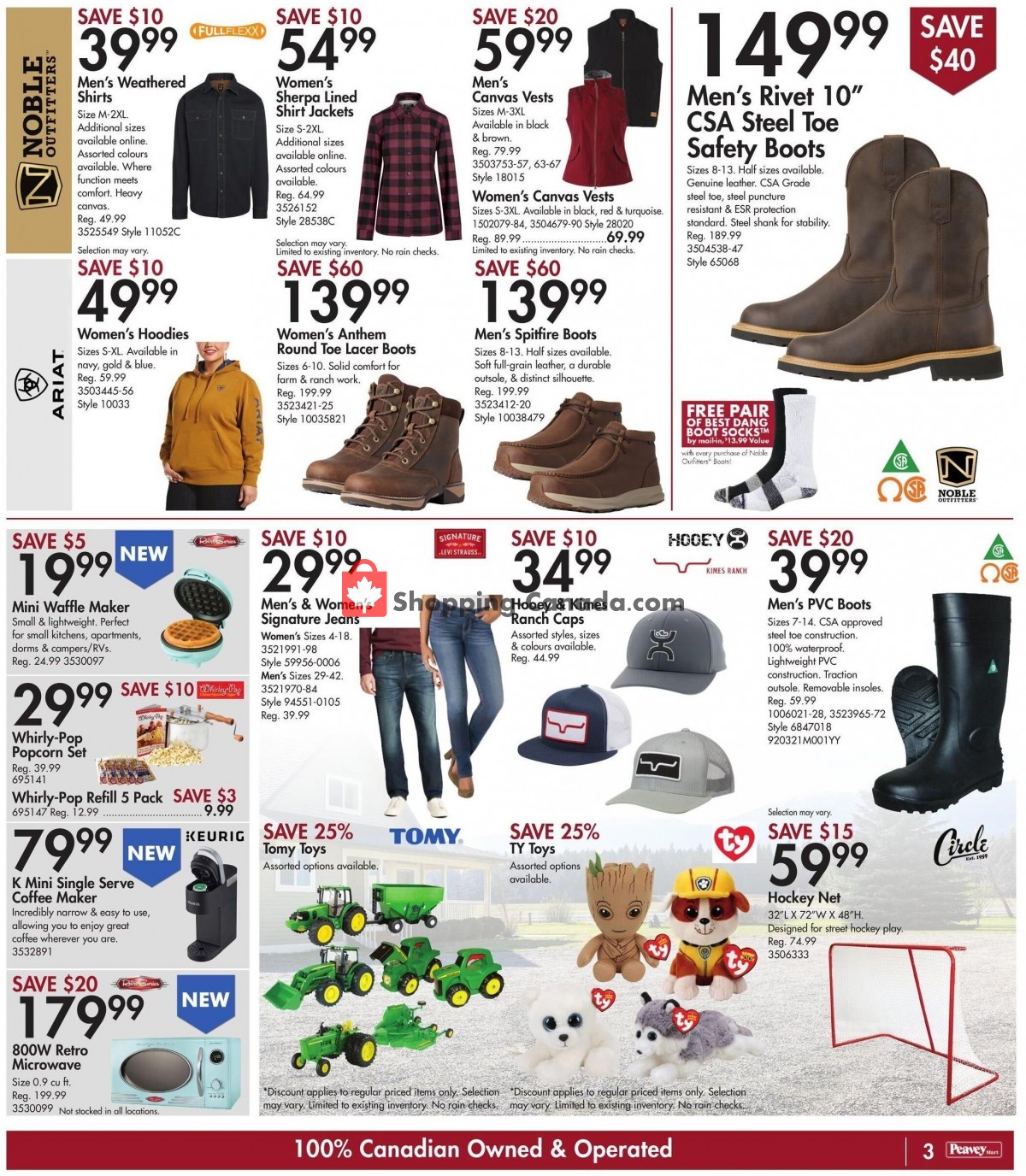 Peavey Mart flyer from Thursday October 7, 2021 to Thursday October 14, 2021 - page 4
