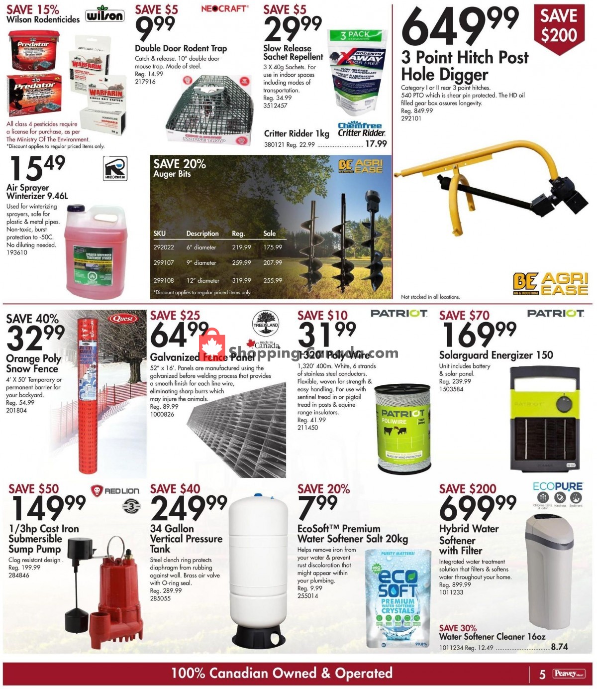 Peavey Mart flyer from Thursday October 7, 2021 to Thursday October 14, 2021 - page 6