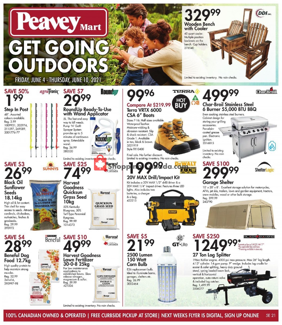 Peavey Mart flyer from Friday June 4, 2021 to Thursday June 10, 2021 - page 1