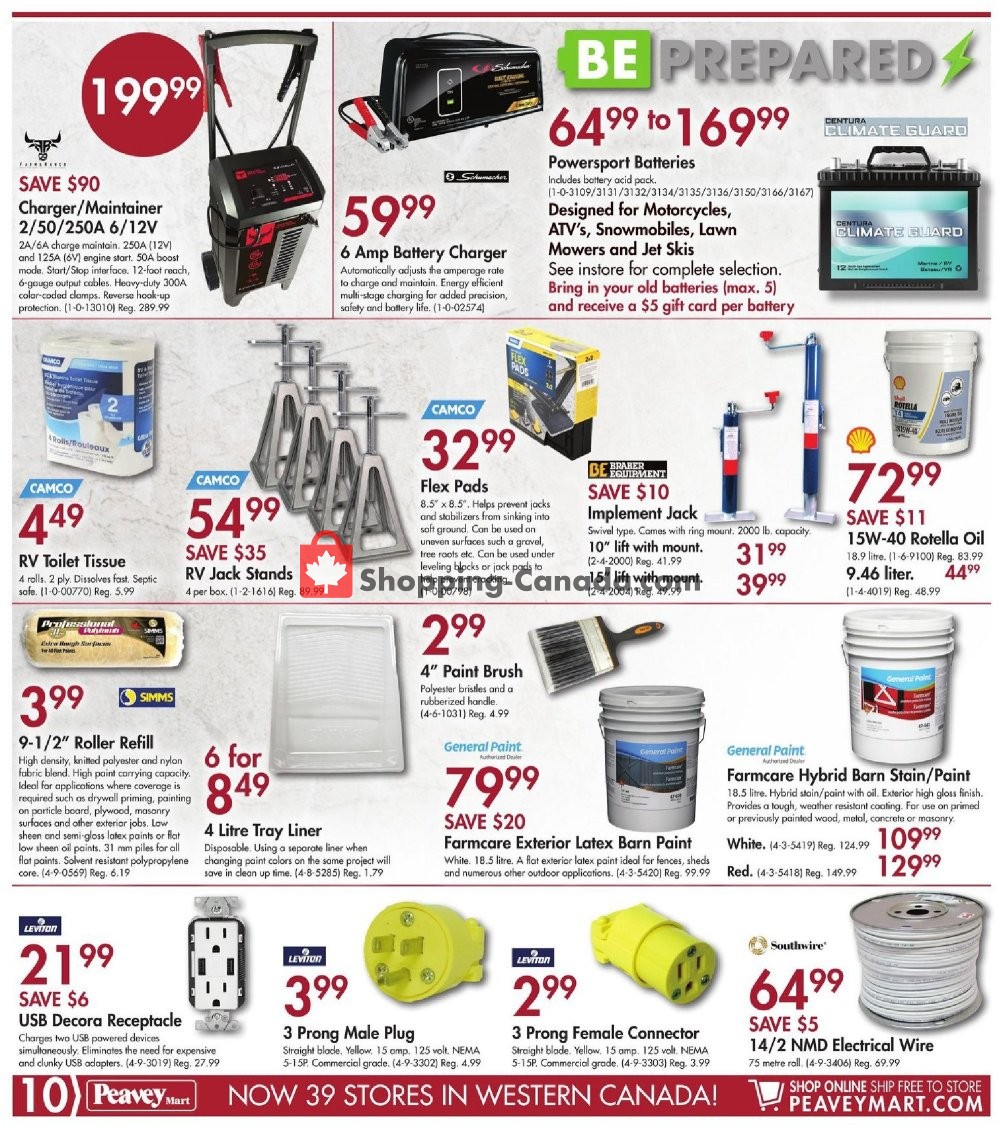 Peavey Mart flyer from Friday May 3, 2019 to Thursday May 9, 2019 - page 10