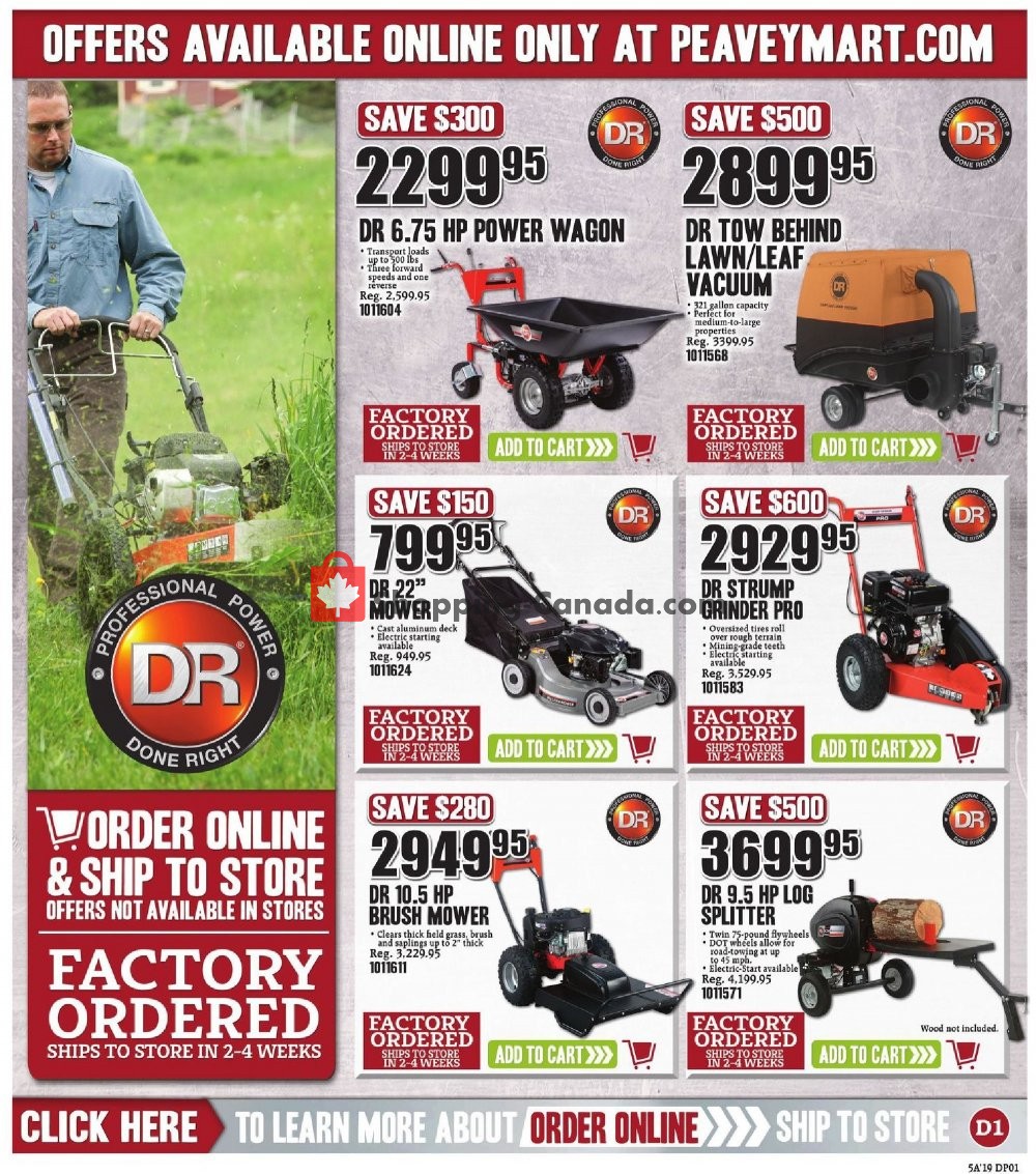 Peavey Mart flyer from Friday May 3, 2019 to Thursday May 9, 2019 - page 13