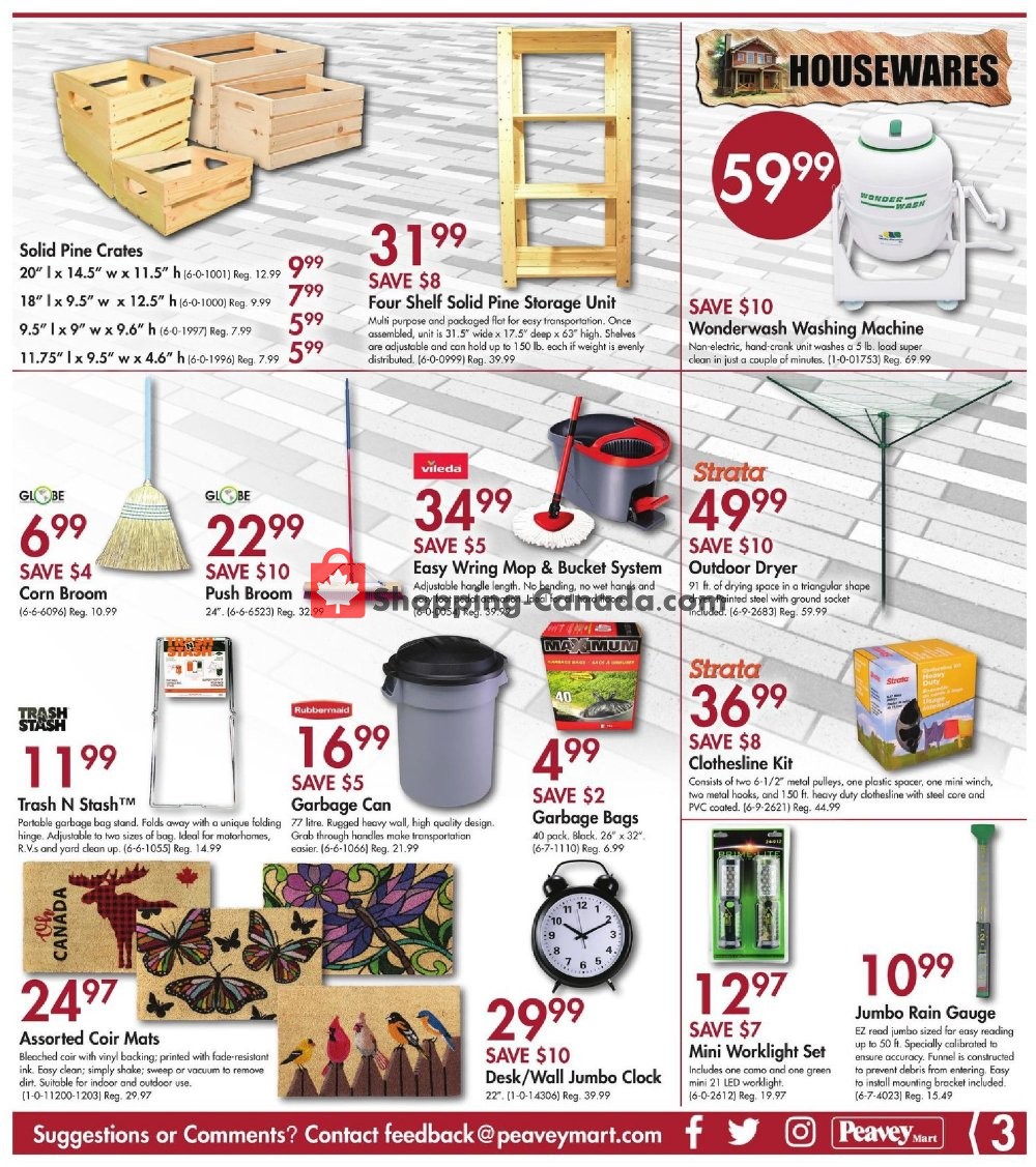 Peavey Mart flyer from Friday May 3, 2019 to Thursday May 9, 2019 - page 3