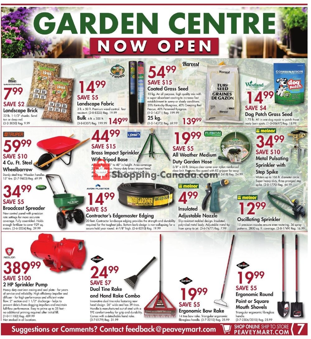 Peavey Mart flyer from Friday May 3, 2019 to Thursday May 9, 2019 - page 7
