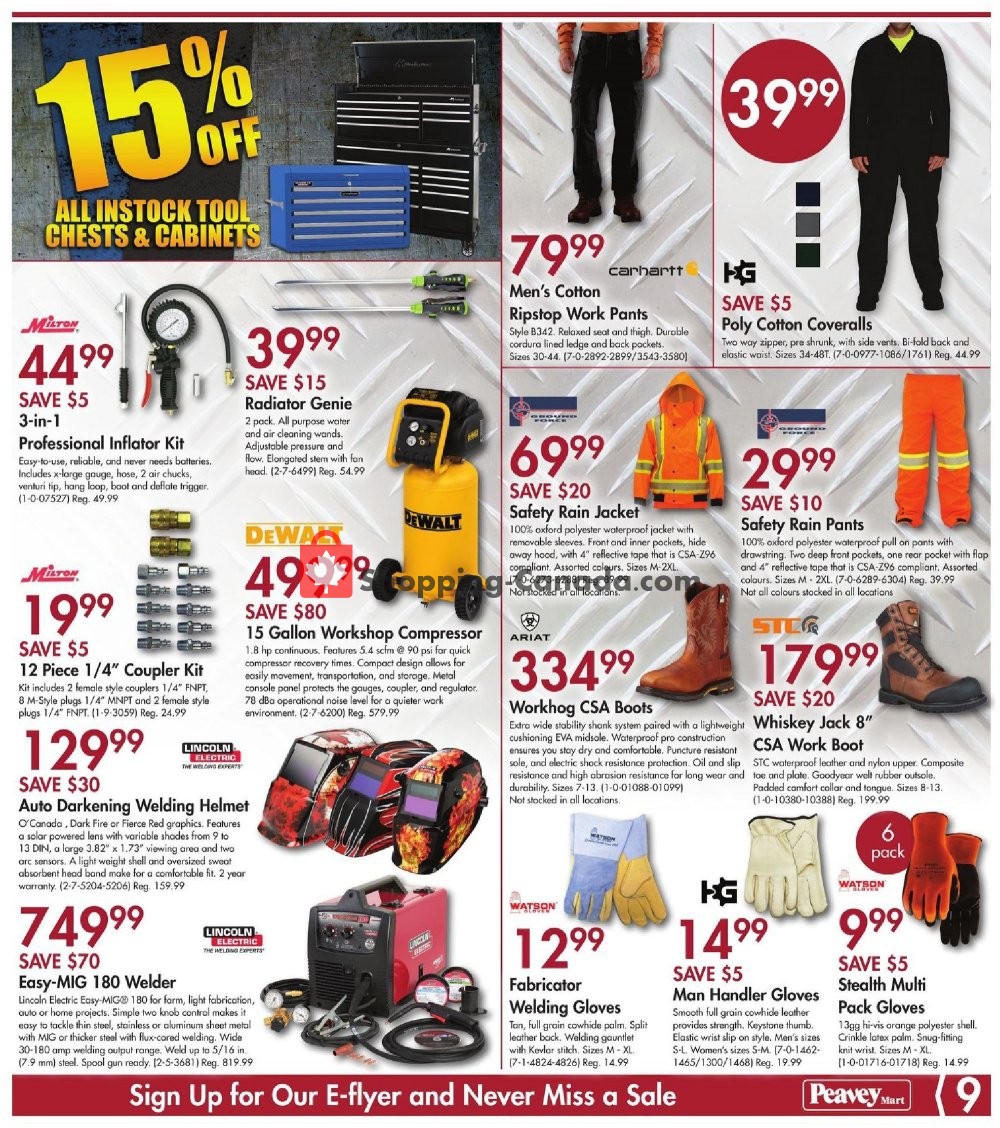 Peavey Mart flyer from Friday May 3, 2019 to Thursday May 9, 2019 - page 9