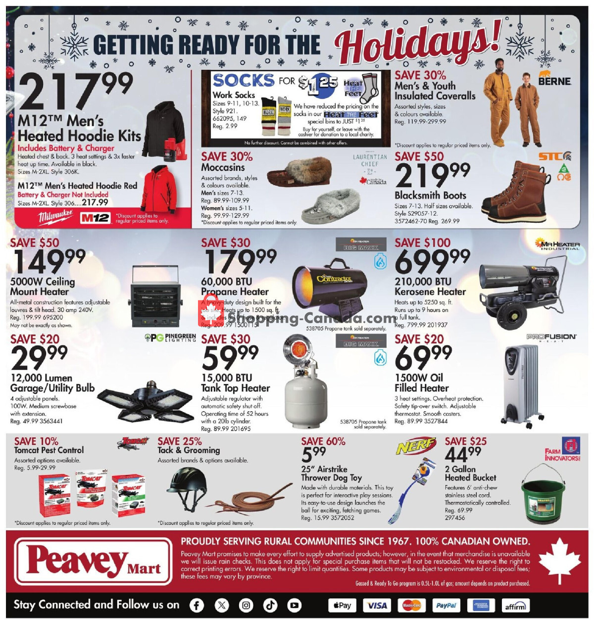 Peavey Mart flyer from Friday December 6, 2024 to Thursday December 12, 2024 - page 2