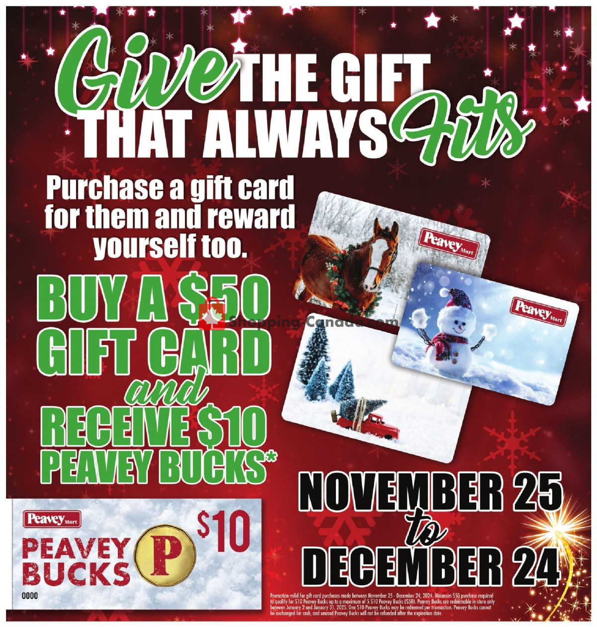 Peavey Mart flyer from Friday December 6, 2024 to Thursday December 12, 2024 - page 5