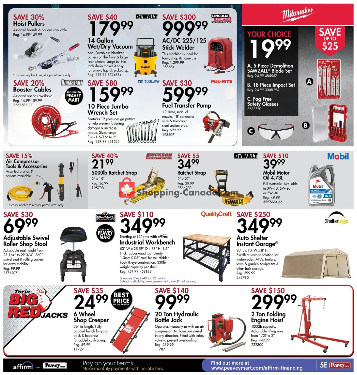 Peavey Mart flyer from Friday December 6, 2024 to Thursday December 12, 2024 - page 7