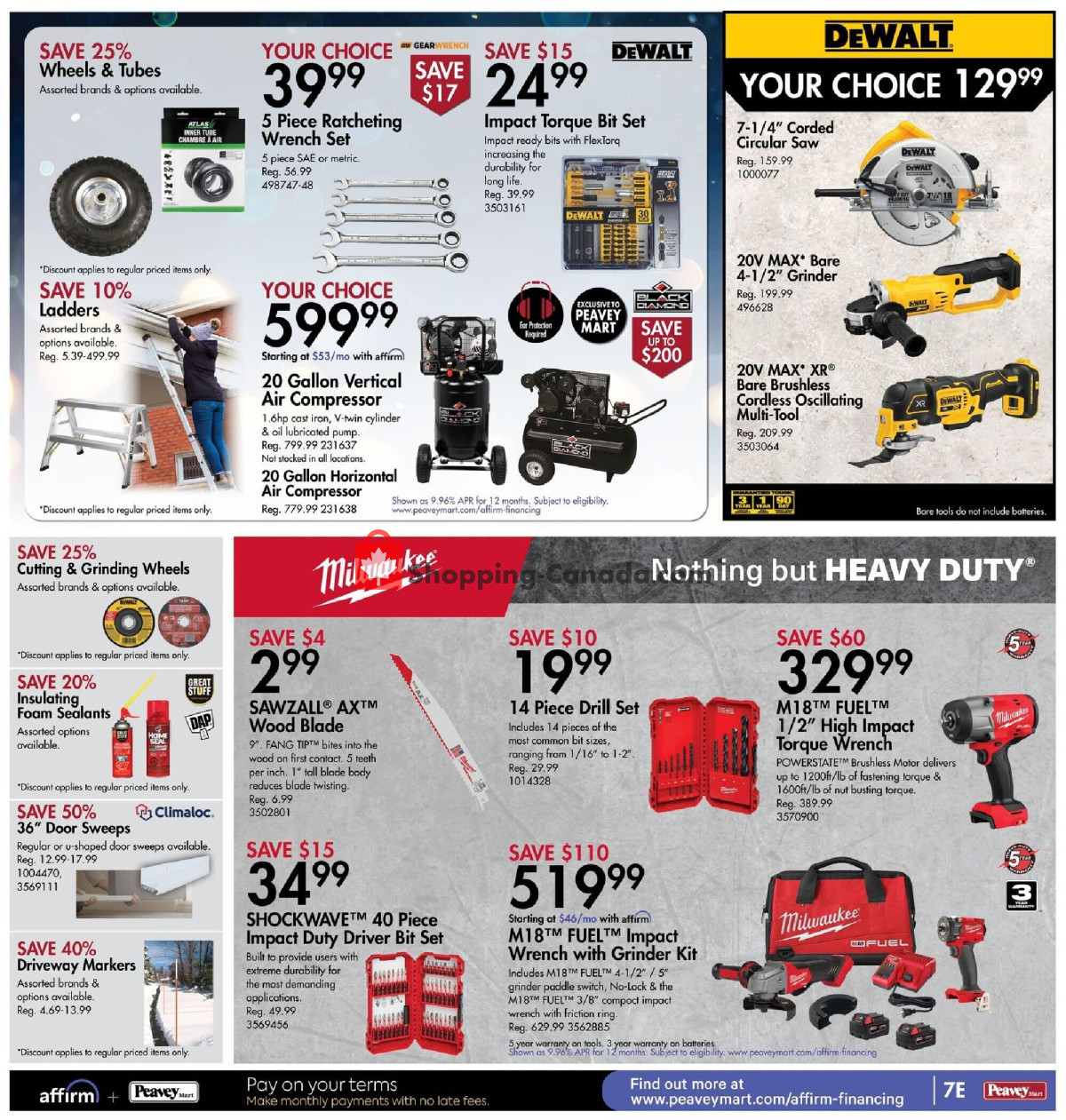Peavey Mart flyer from Friday December 6, 2024 to Thursday December 12, 2024 - page 9