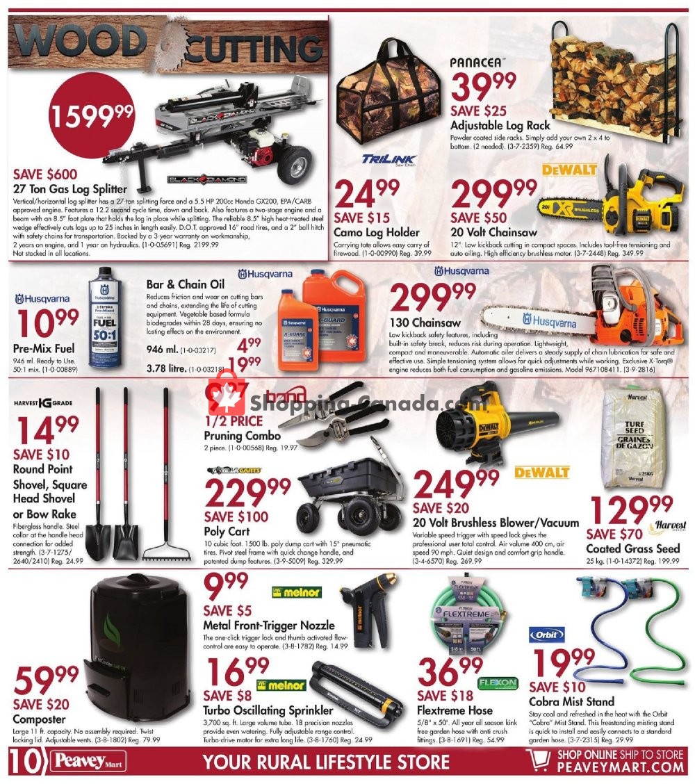 Peavey Mart flyer from Friday August 9, 2019 to Sunday August 18, 2019 - page 10