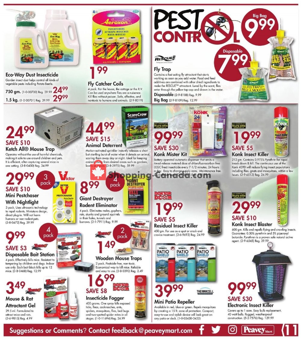 Peavey Mart flyer from Friday August 9, 2019 to Sunday August 18, 2019 - page 11