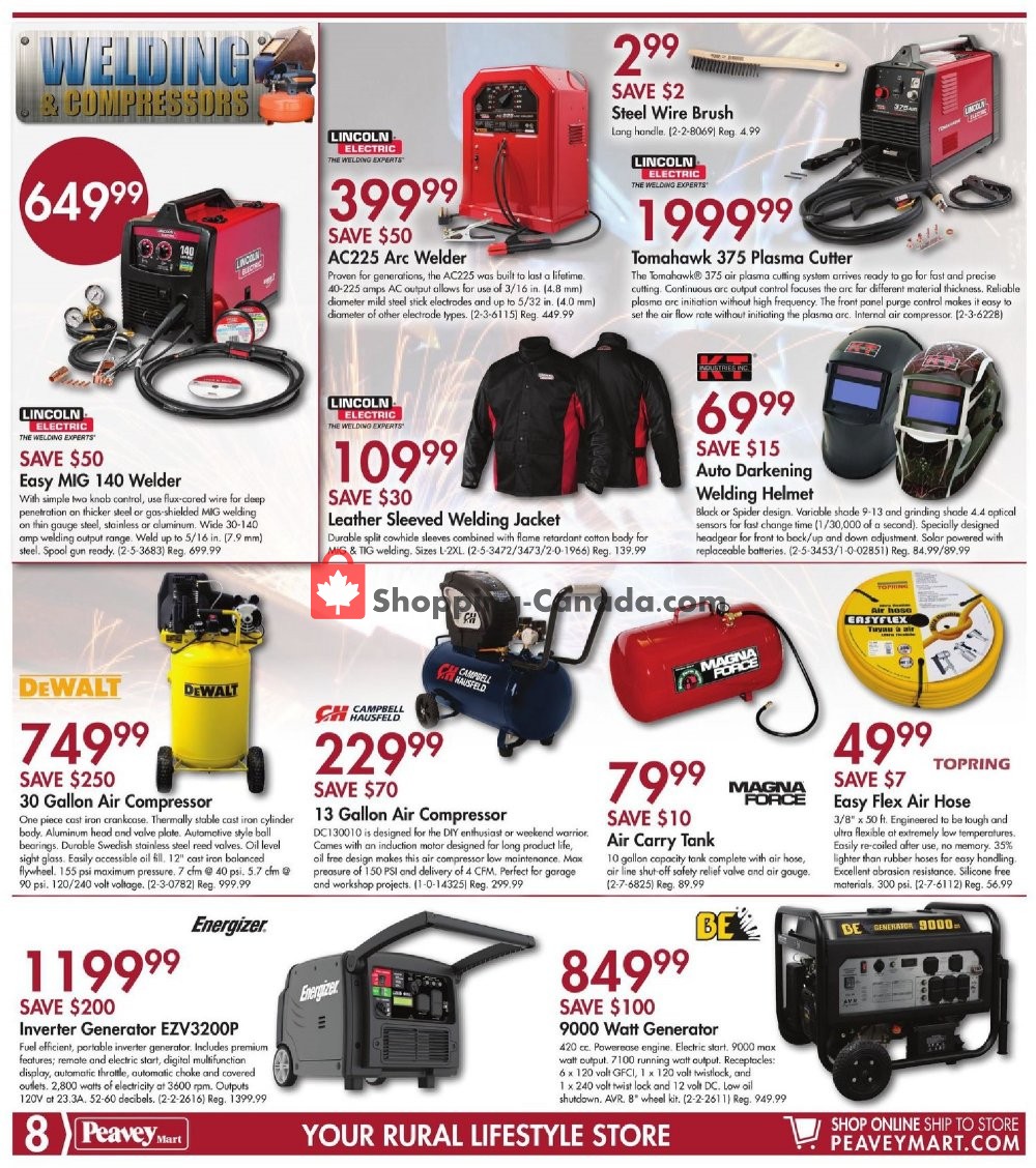 Peavey Mart flyer from Friday August 9, 2019 to Sunday August 18, 2019 - page 8