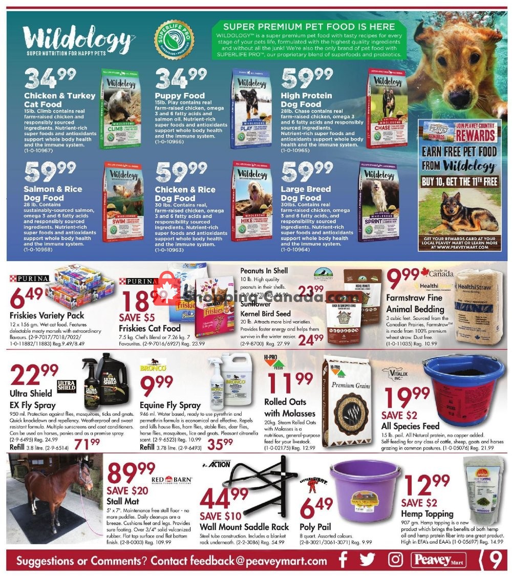 Peavey Mart flyer from Friday August 9, 2019 to Sunday August 18, 2019 - page 9