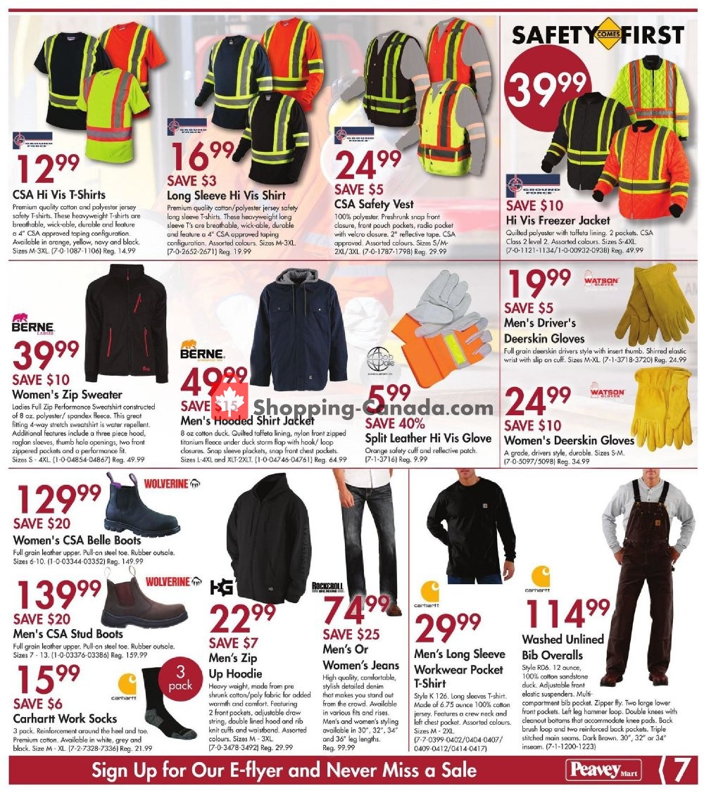 Peavey Mart flyer from Friday March 8, 2019 to Sunday March 17, 2019 - page 7
