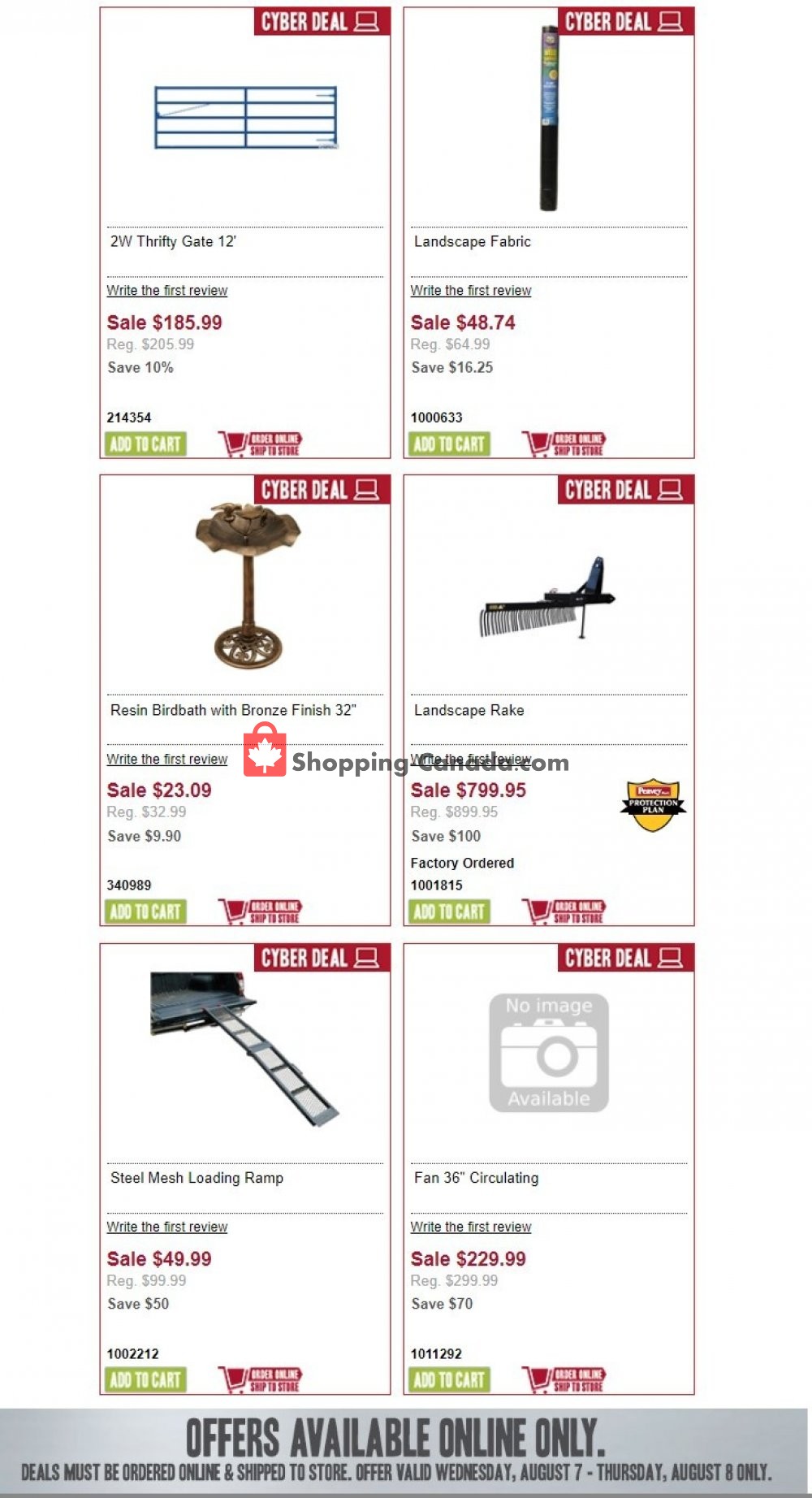 Peavey Mart flyer from Wednesday August 7, 2019 to Thursday August 8, 2019 - page 7