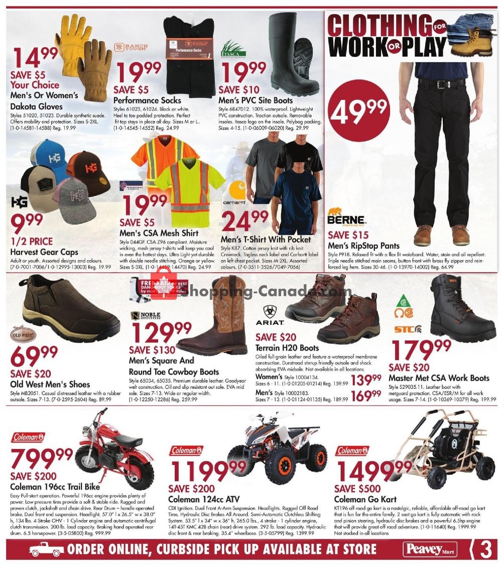 Peavey Mart flyer from Thursday July 9, 2020 to Sunday July 19, 2020 - page 4