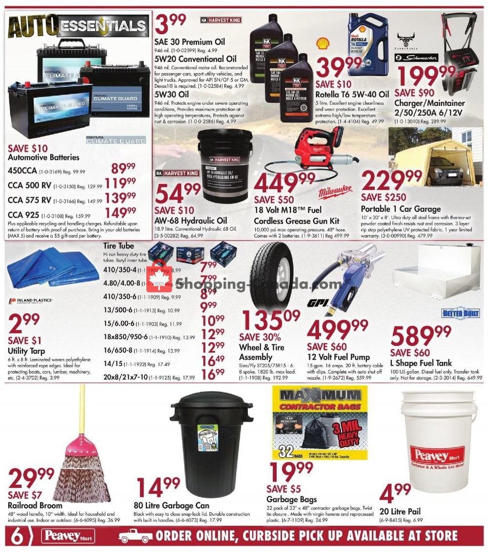 Peavey Mart flyer from Thursday July 9, 2020 to Sunday July 19, 2020 - page 8