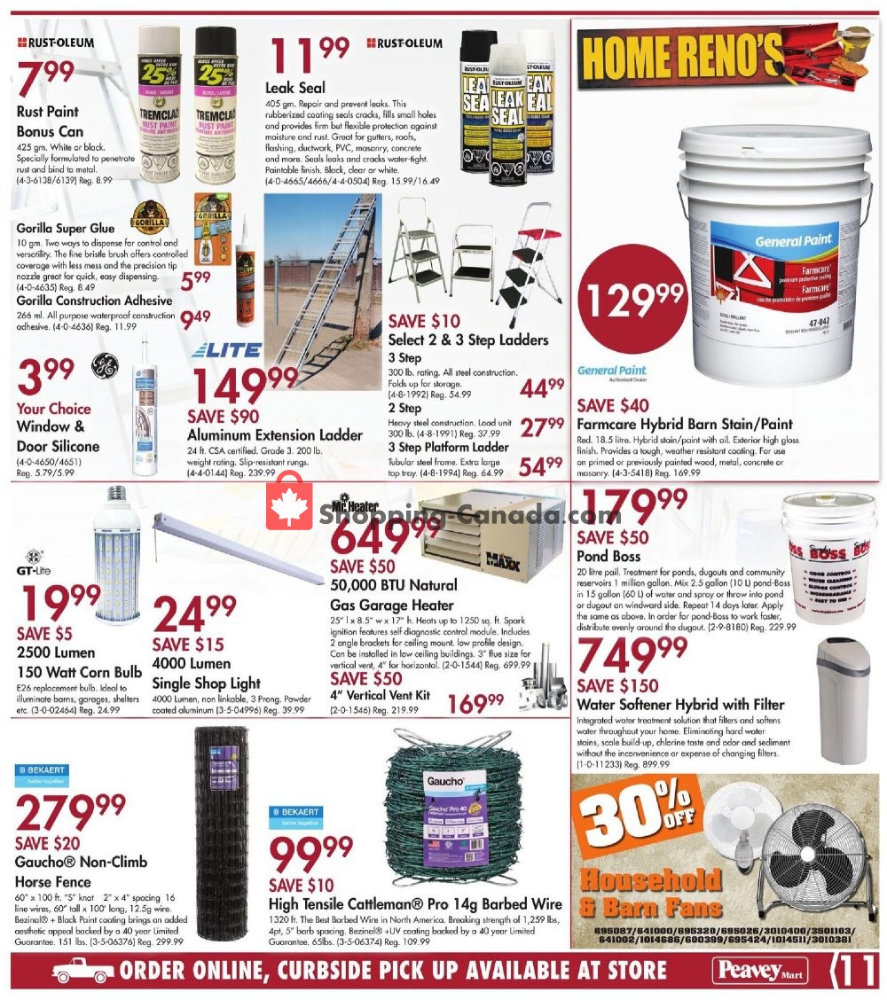 Peavey Mart flyer from Thursday August 6, 2020 to Sunday August 16, 2020 - page 13