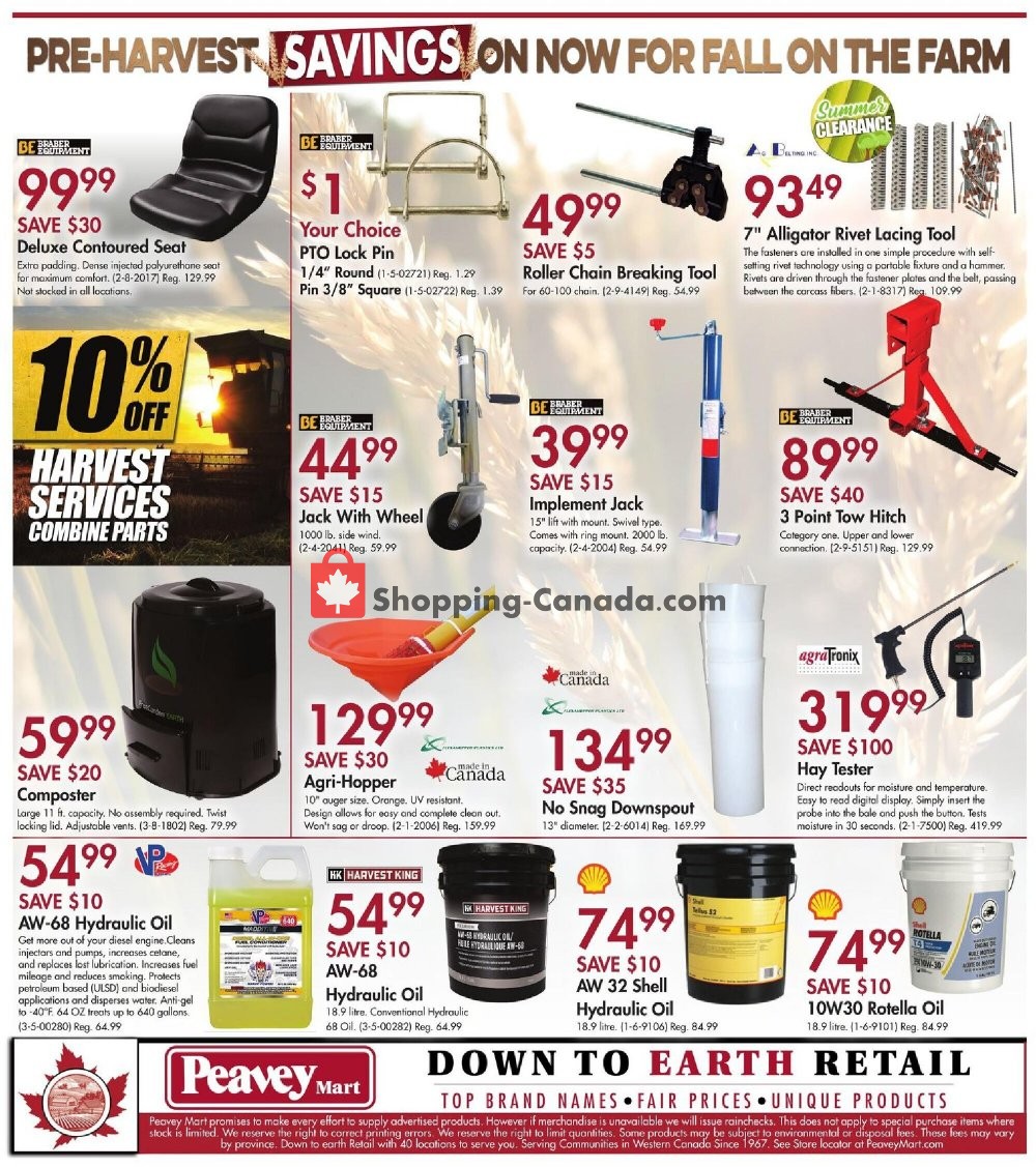 Peavey Mart flyer from Thursday August 6, 2020 to Sunday August 16, 2020 - page 14