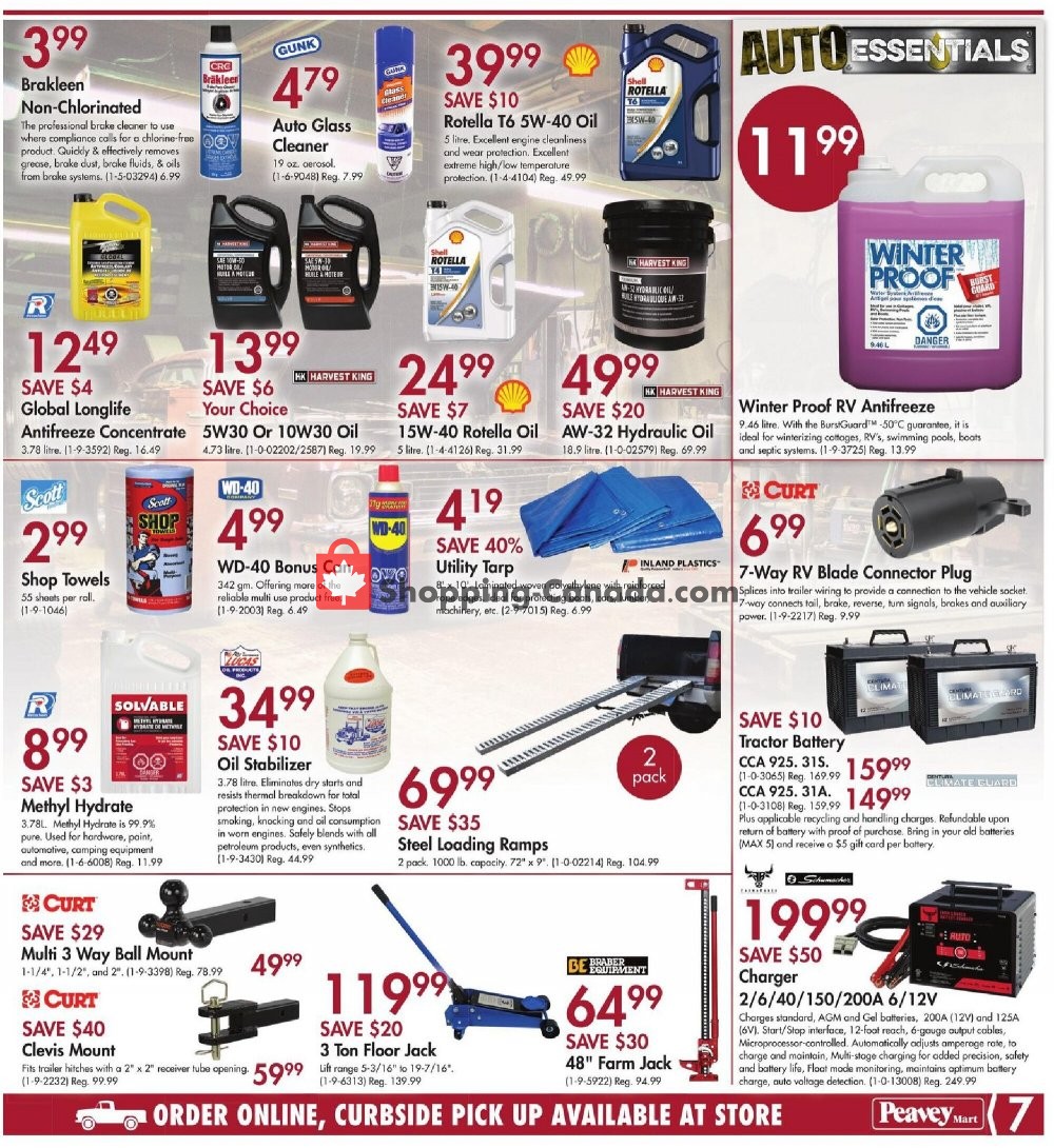 Peavey Mart flyer from Thursday August 6, 2020 to Sunday August 16, 2020 - page 9