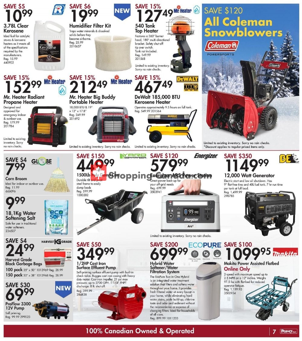 Peavey Mart flyer from Friday January 15, 2021 to Thursday January 21, 2021 - page 9