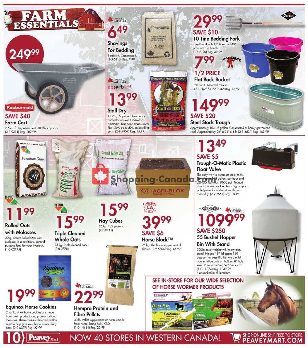Peavey Mart flyer from Friday May 17, 2019 to Thursday May 23, 2019 - page 10