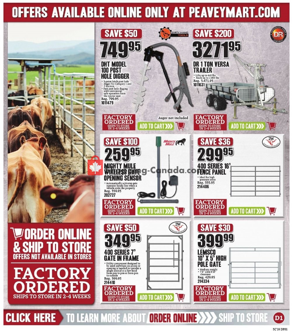Peavey Mart flyer from Friday May 17, 2019 to Thursday May 23, 2019 - page 17