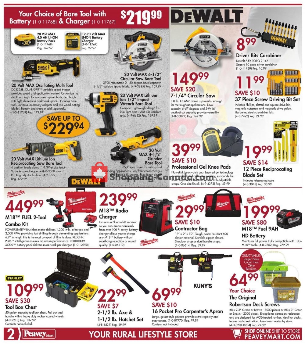 Peavey Mart flyer from Friday May 17, 2019 to Thursday May 23, 2019 - page 2