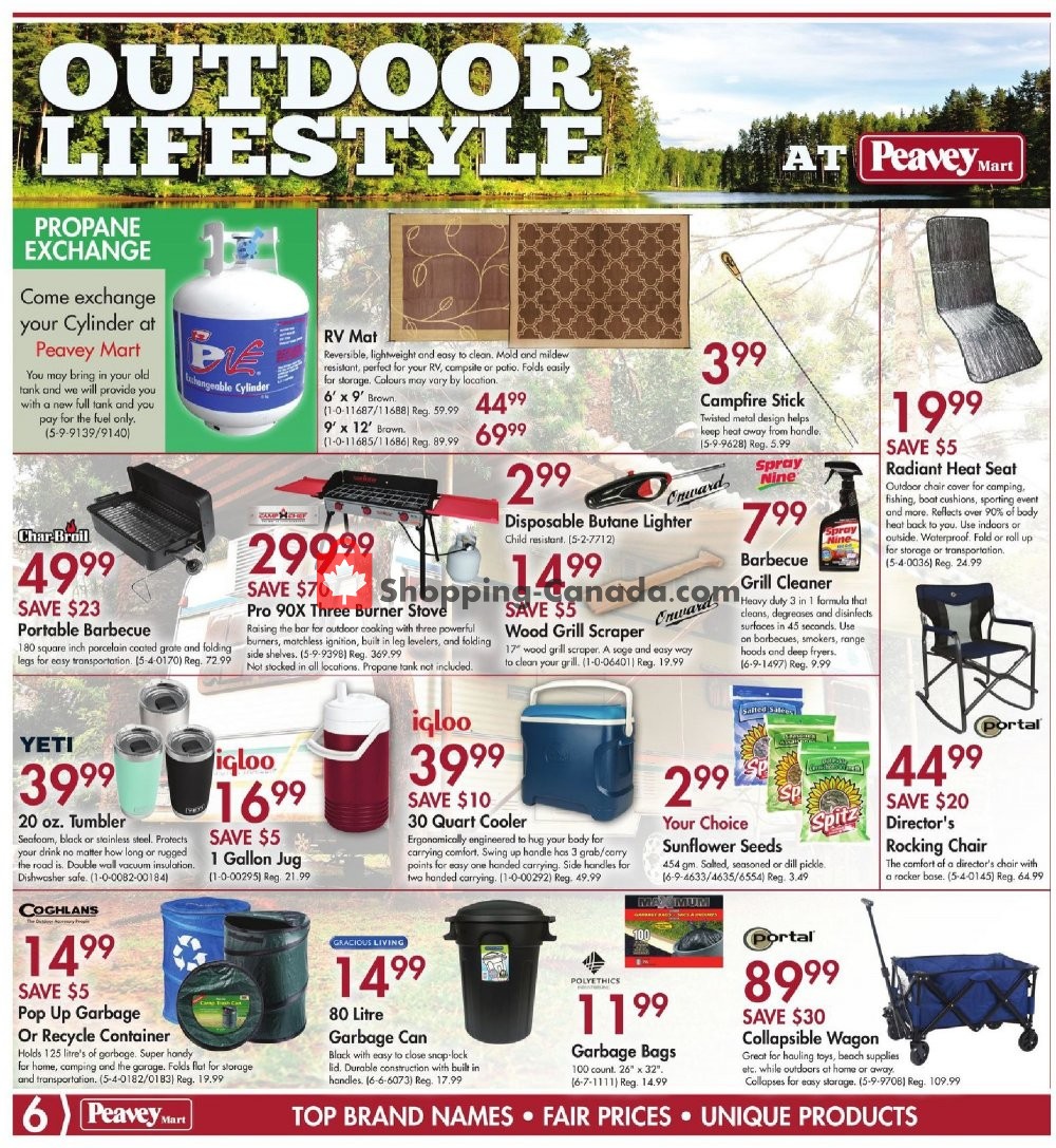 Peavey Mart flyer from Friday May 17, 2019 to Thursday May 23, 2019 - page 6