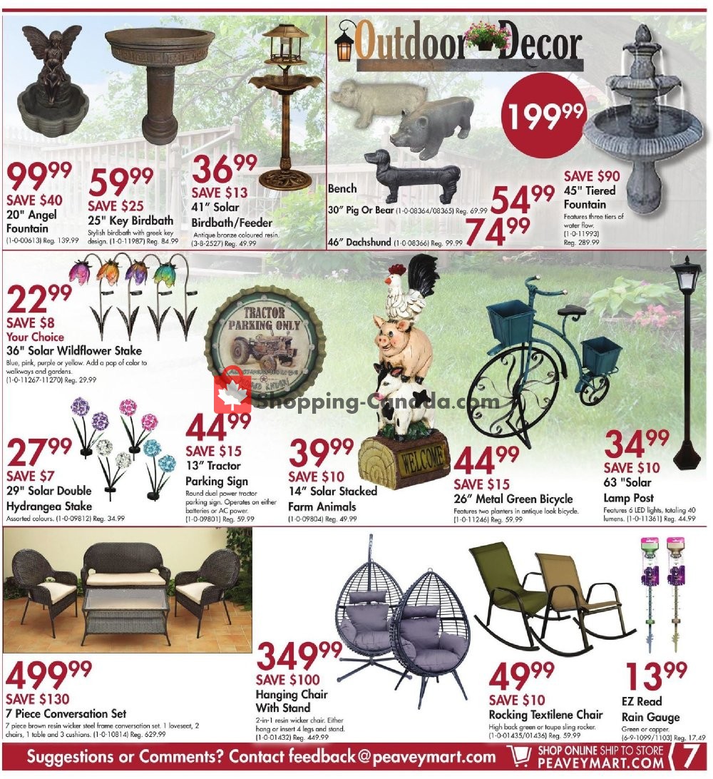 Peavey Mart flyer from Friday May 17, 2019 to Thursday May 23, 2019 - page 7