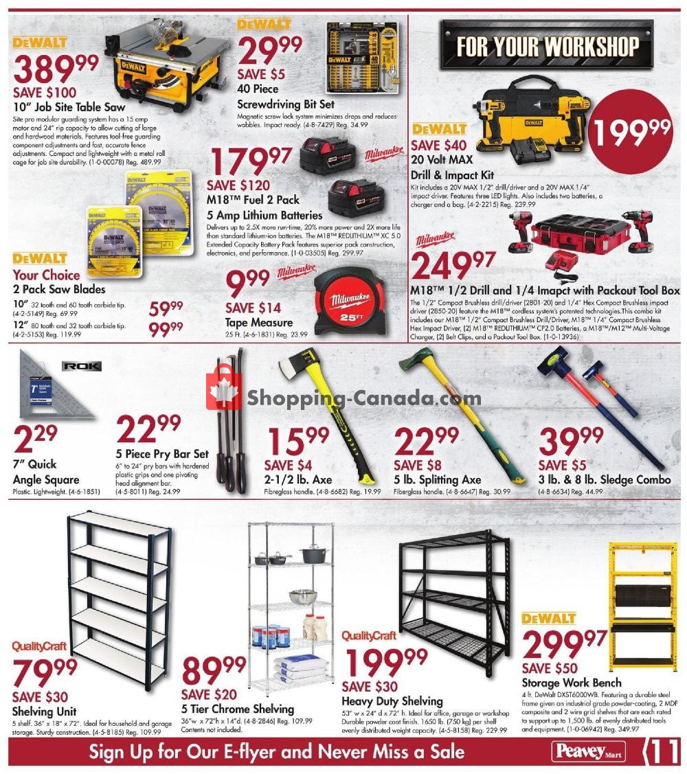 Peavey Mart flyer from Friday May 10, 2019 to Thursday May 16, 2019 - page 11
