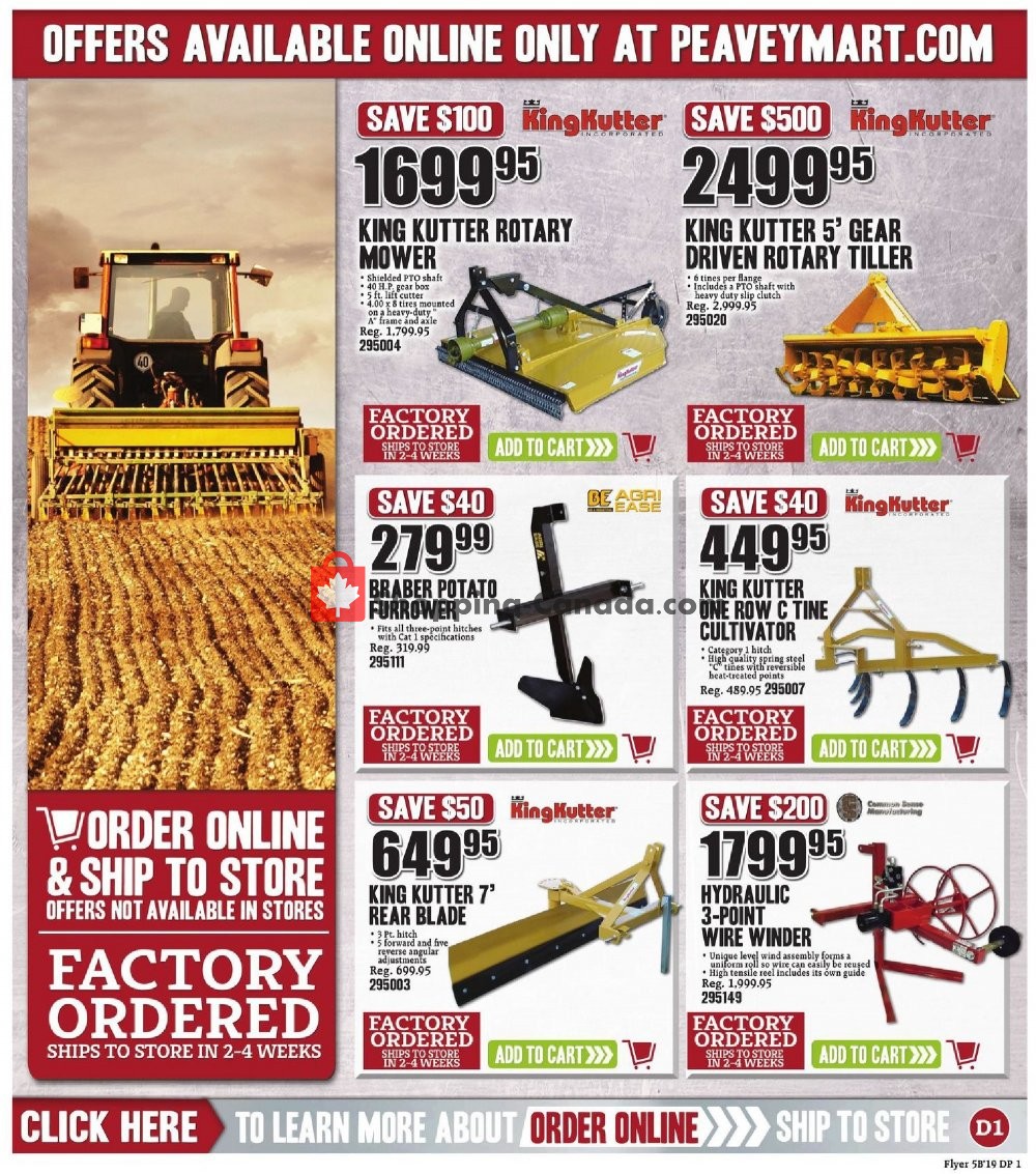 Peavey Mart flyer from Friday May 10, 2019 to Thursday May 16, 2019 - page 17