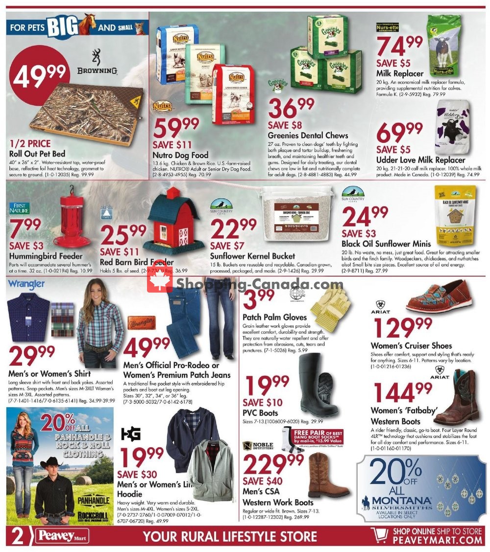 Peavey Mart flyer from Friday May 10, 2019 to Thursday May 16, 2019 - page 2