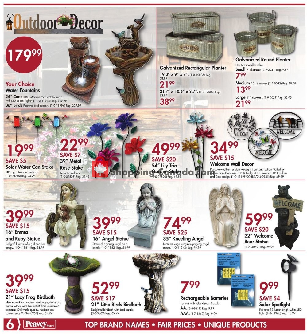 Peavey Mart flyer from Friday May 10, 2019 to Thursday May 16, 2019 - page 6