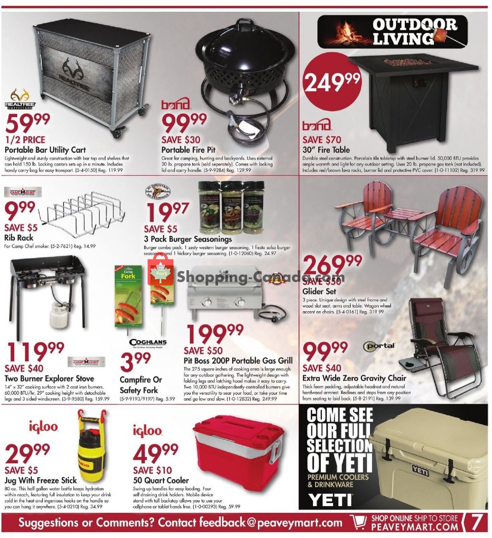 Peavey Mart flyer from Friday May 10, 2019 to Thursday May 16, 2019 - page 7
