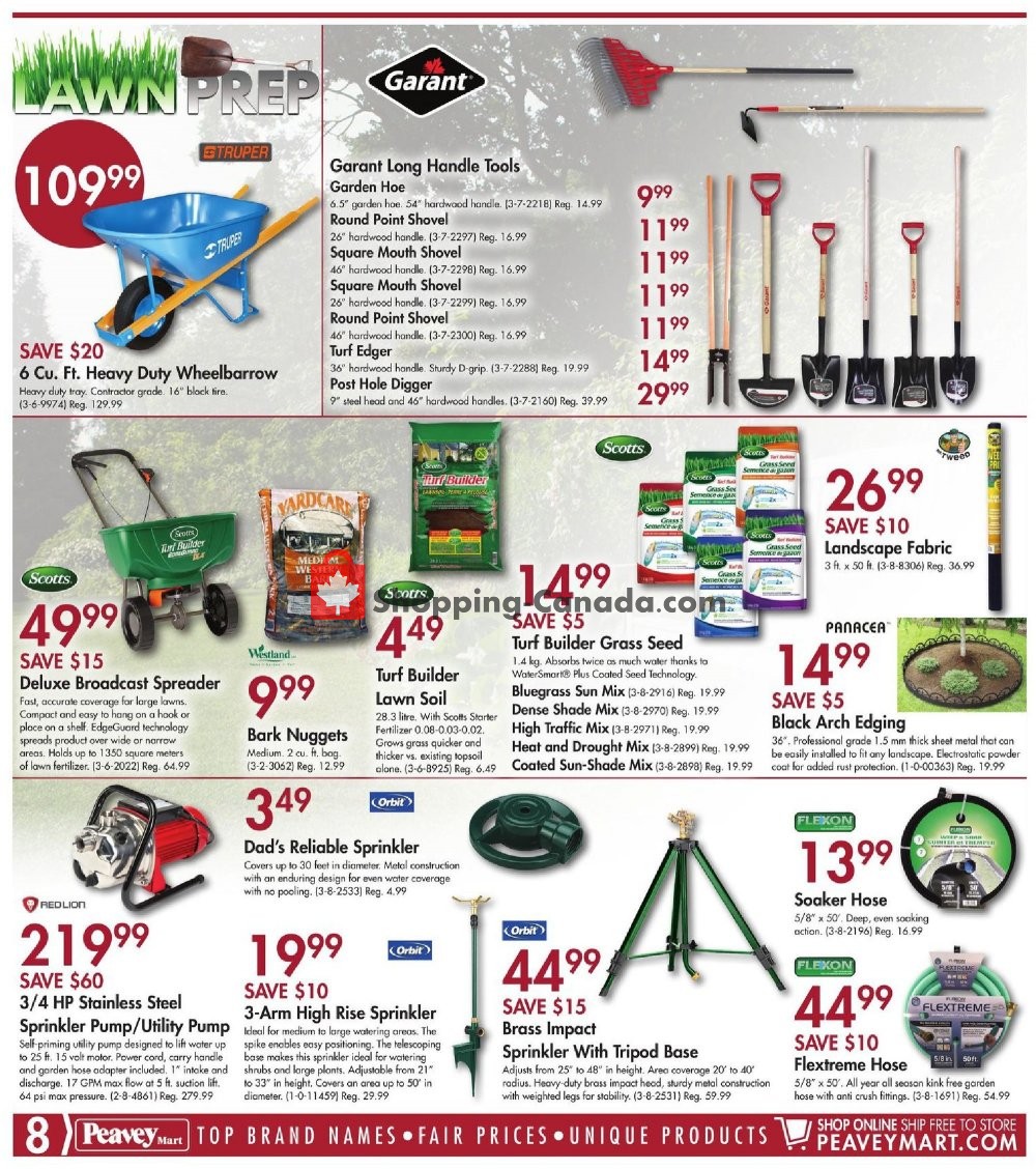 Peavey Mart flyer from Friday May 10, 2019 to Thursday May 16, 2019 - page 8