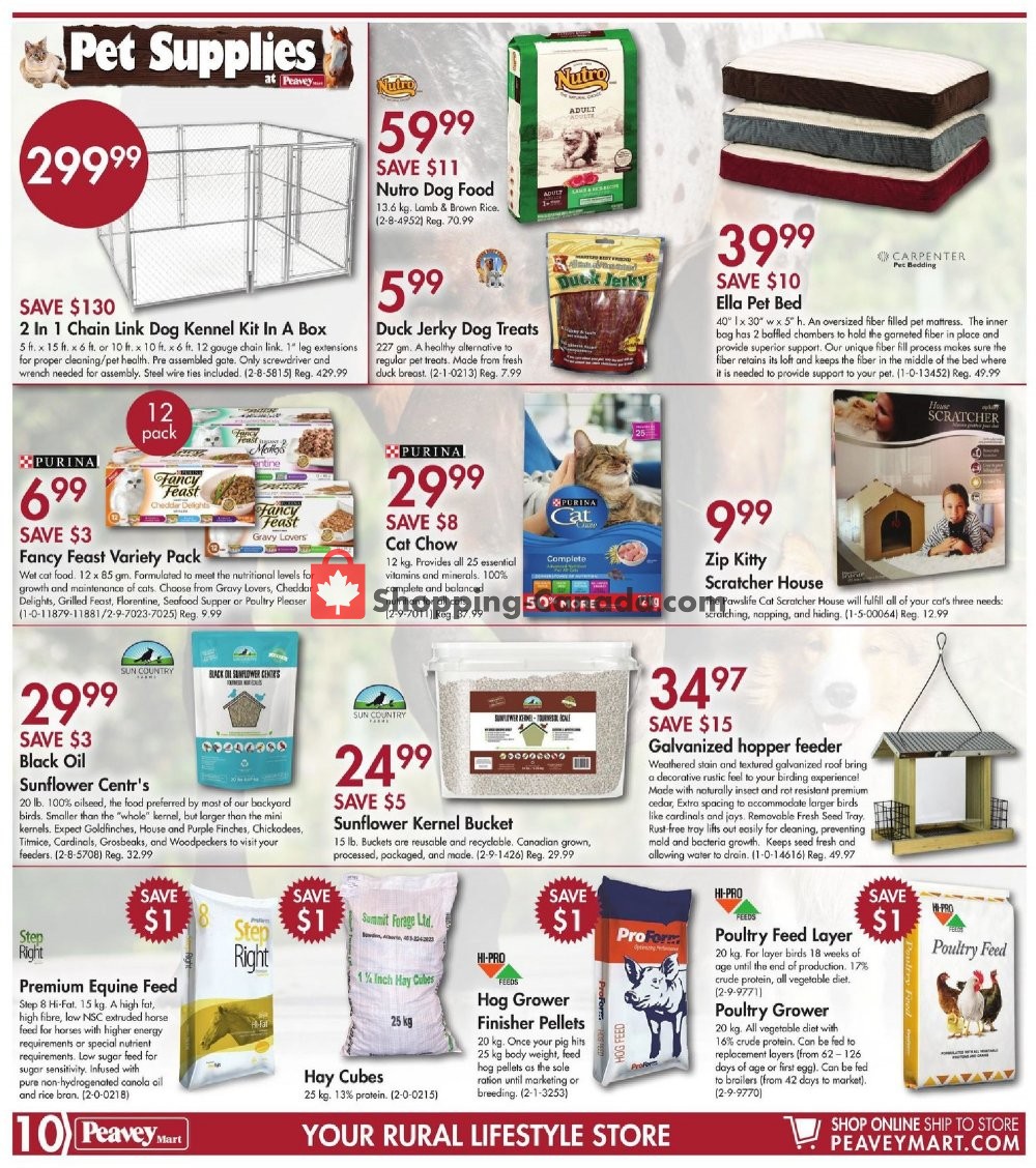 Peavey Mart flyer from Friday September 13, 2019 to Sunday September 22, 2019 - page 10