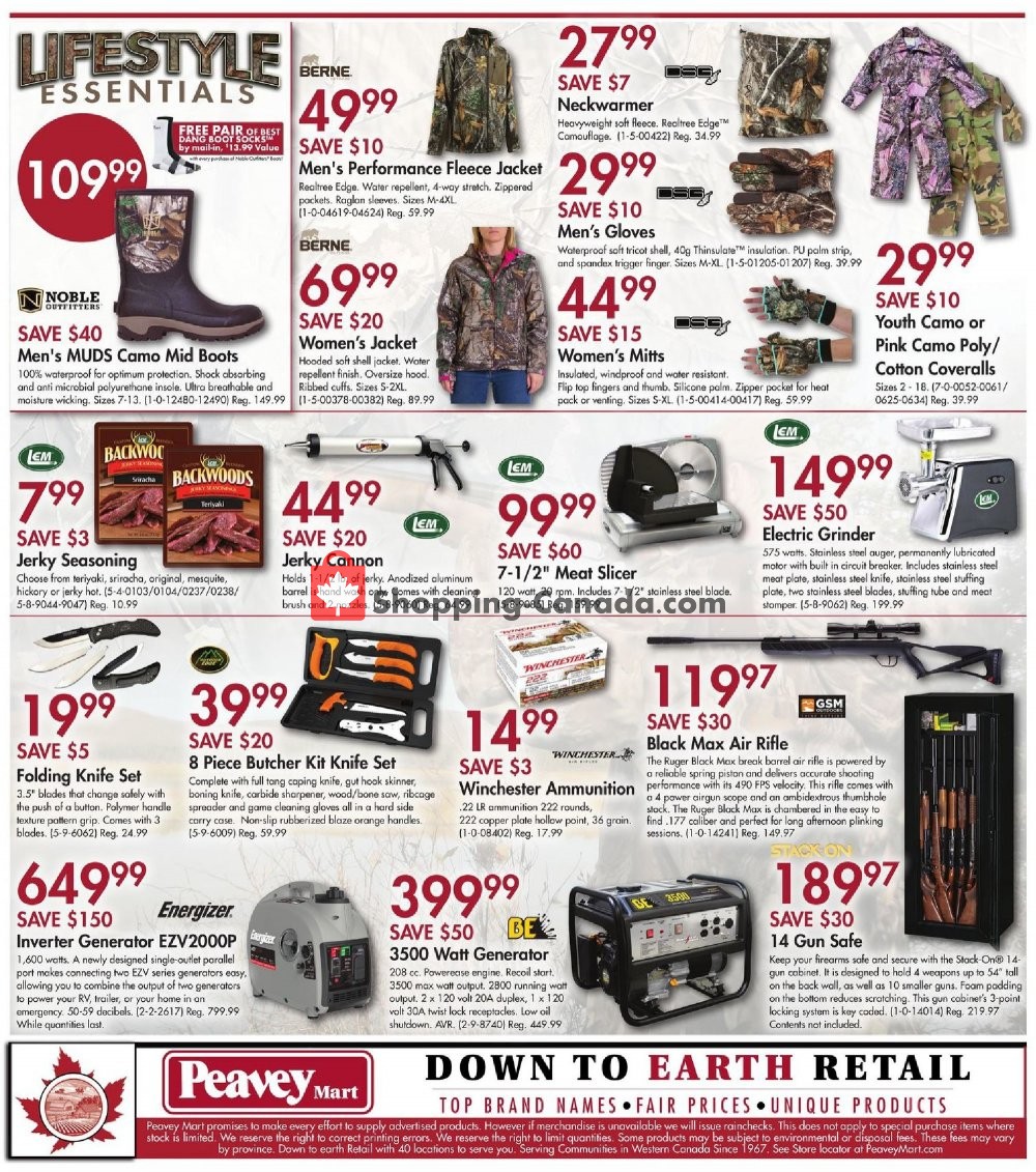 Peavey Mart flyer from Friday September 13, 2019 to Sunday September 22, 2019 - page 12
