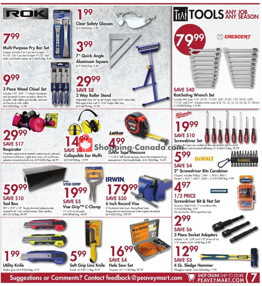 Peavey Mart flyer from Friday September 13, 2019 to Sunday September 22, 2019 - page 7