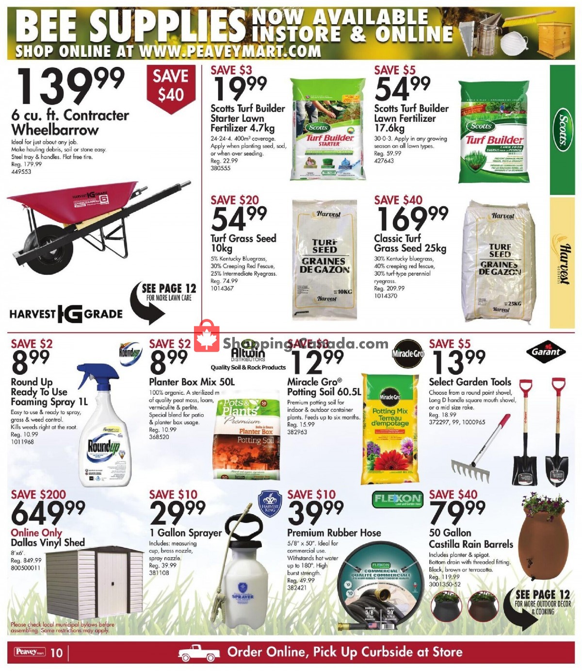 Peavey Mart flyer from Thursday April 1, 2021 to Thursday April 8, 2021 - page 12